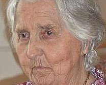 Frau, 91 Jahre, an Demenz erkrankt